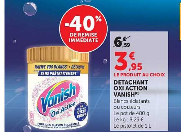 -40% DE REMISE IMMÉDIATE