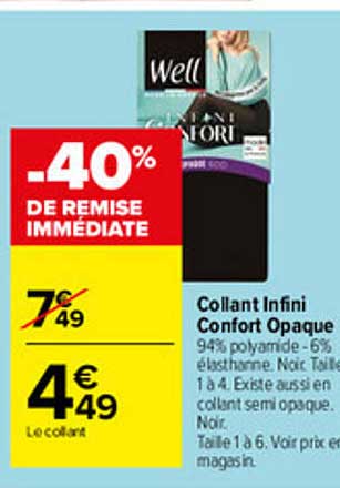 -40% DE REMISE IMMÉDIATE