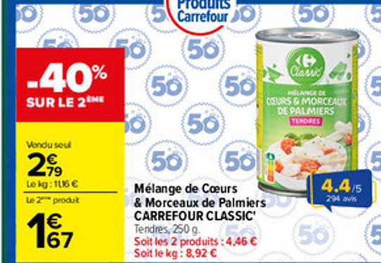 -40% SUR LE 2ème