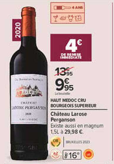 4€ DE REMISE IMMÉDIATE