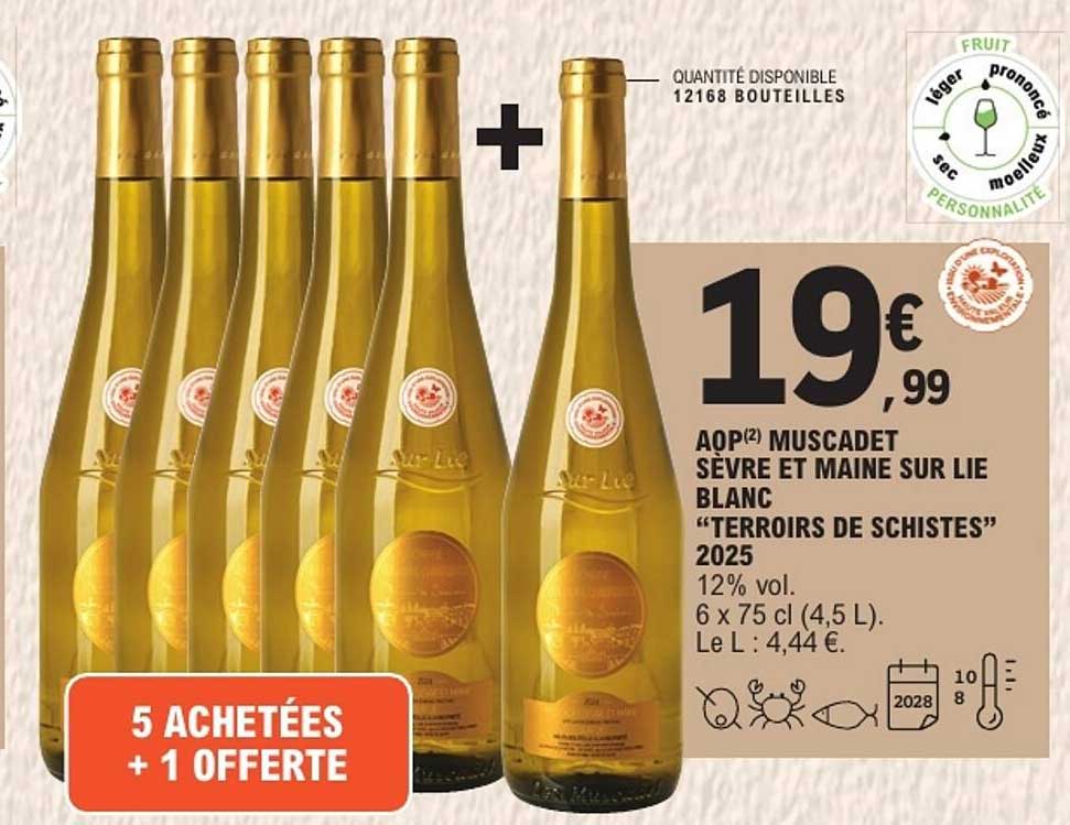 5 ACHETÉES + 1 OFFERTE