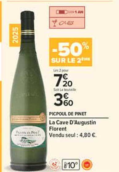 -50% SUR LE 2E