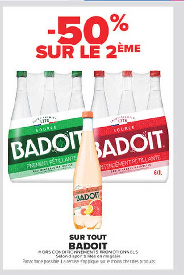 -50% SUR LE 2ÈME
