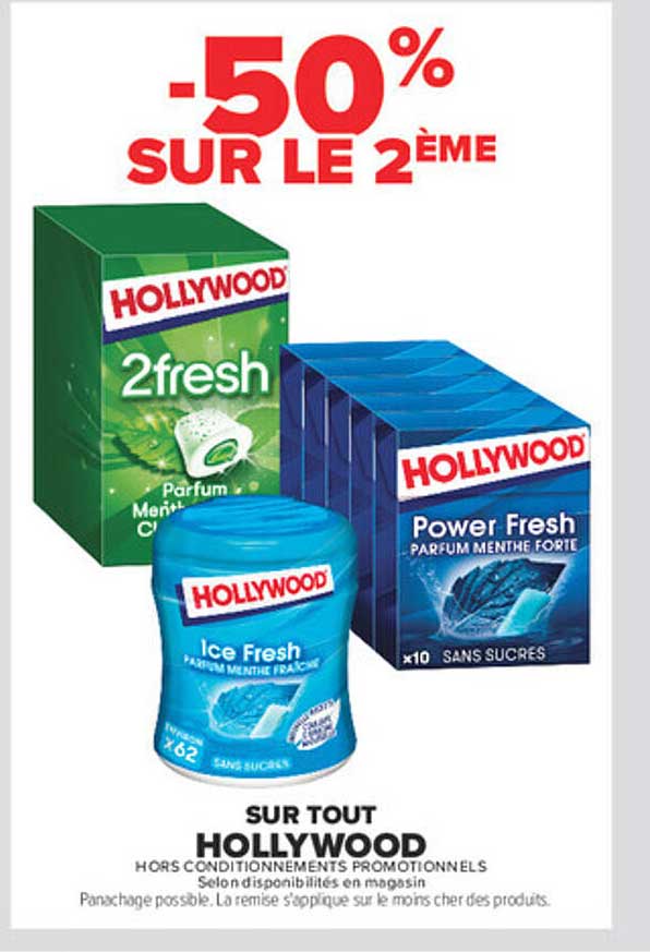 -50% SUR LE 2ÈME