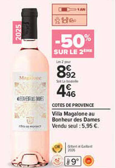 -50% SUR LE 2ÈME