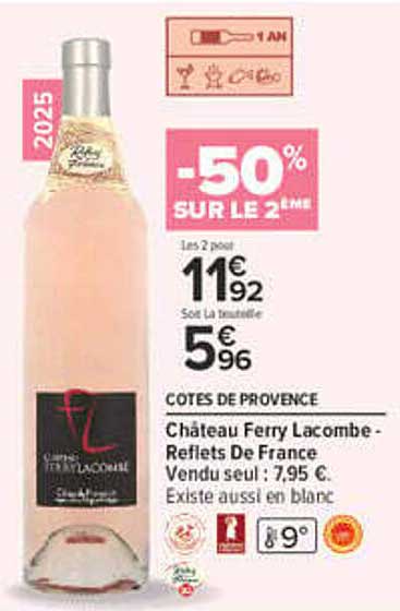-50% SUR LE 2EME