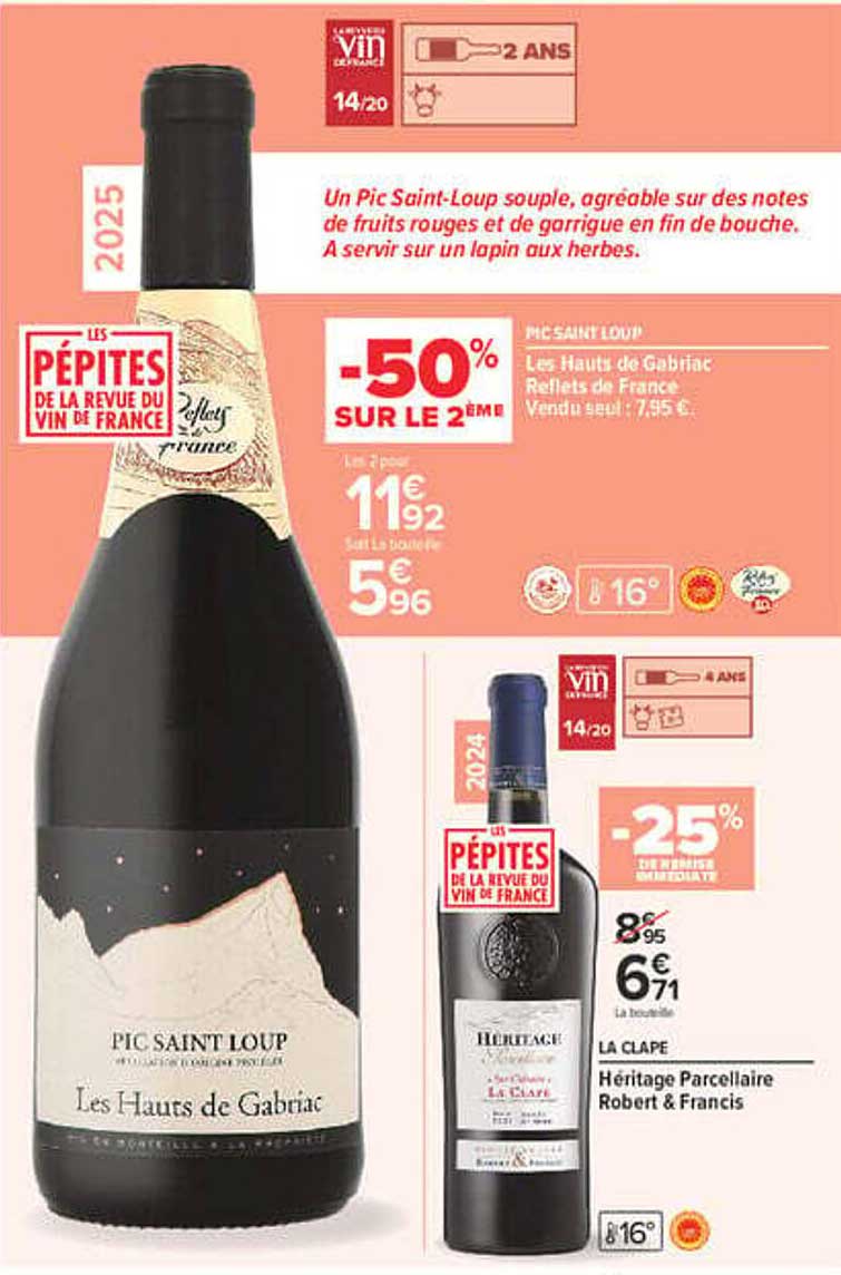 -50% SUR LE 2EME