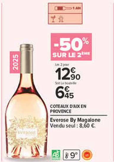 -50% SUR LE 2ÈME