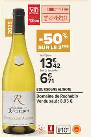 -50% SUR LE 2ÈME