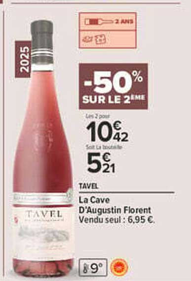 -50% SUR LE 2ÈME
