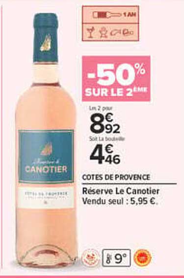 -50% SUR LE 2ÈME