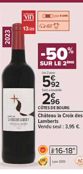 -50% SUR LE 2ÈME