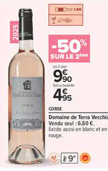 -50% SUR LE 2EME