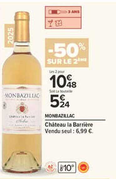 -50% SUR LE 2ème