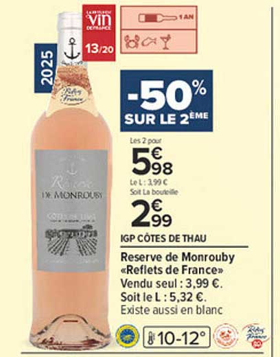 -50% SUR LE 2ÈME