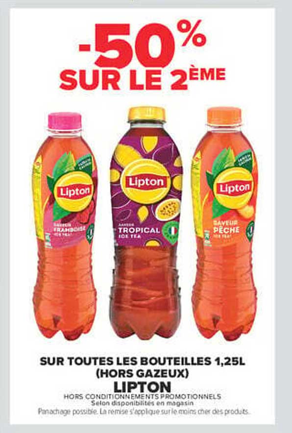-50% SUR LE 2ÈME