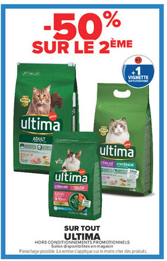 -50% SUR LE 2ÈME