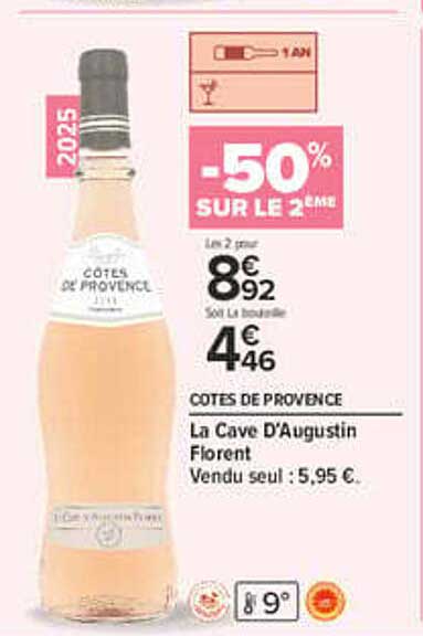 -50% SUR LE 2ÈME