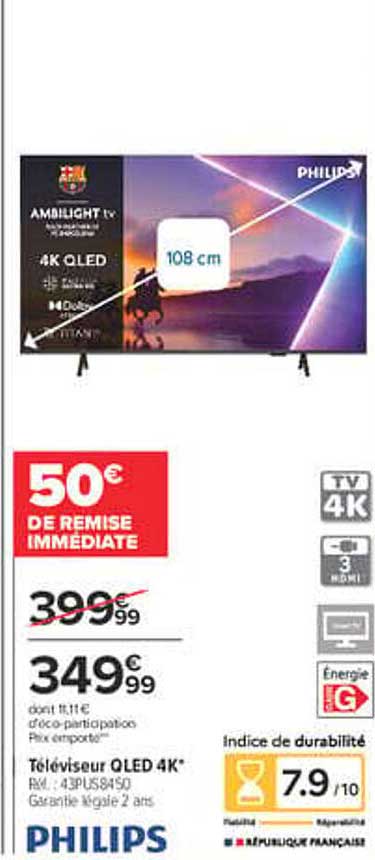 50€ DE REMISE IMMÉDIATE