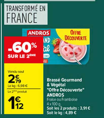-60% SUR LE 2ÈME