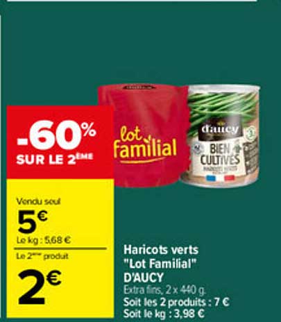 -60% SUR LE 2ème