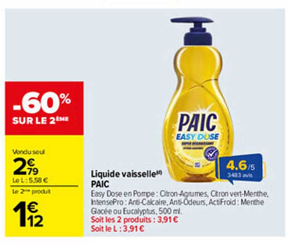 -60% SUR LE 2ÈME