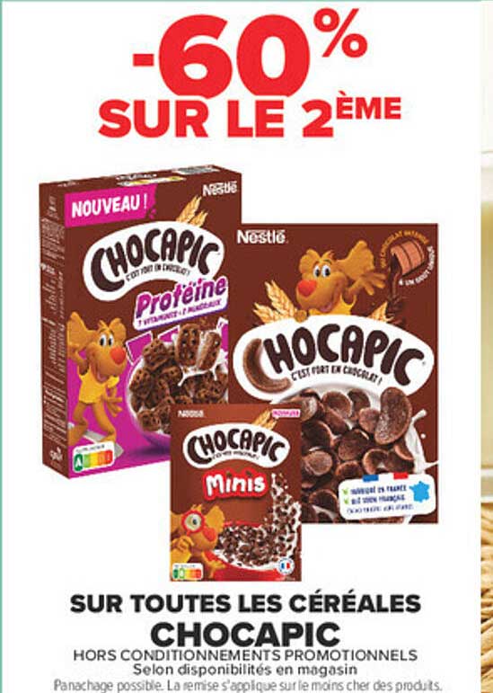 -60% SUR LE 2ÈME