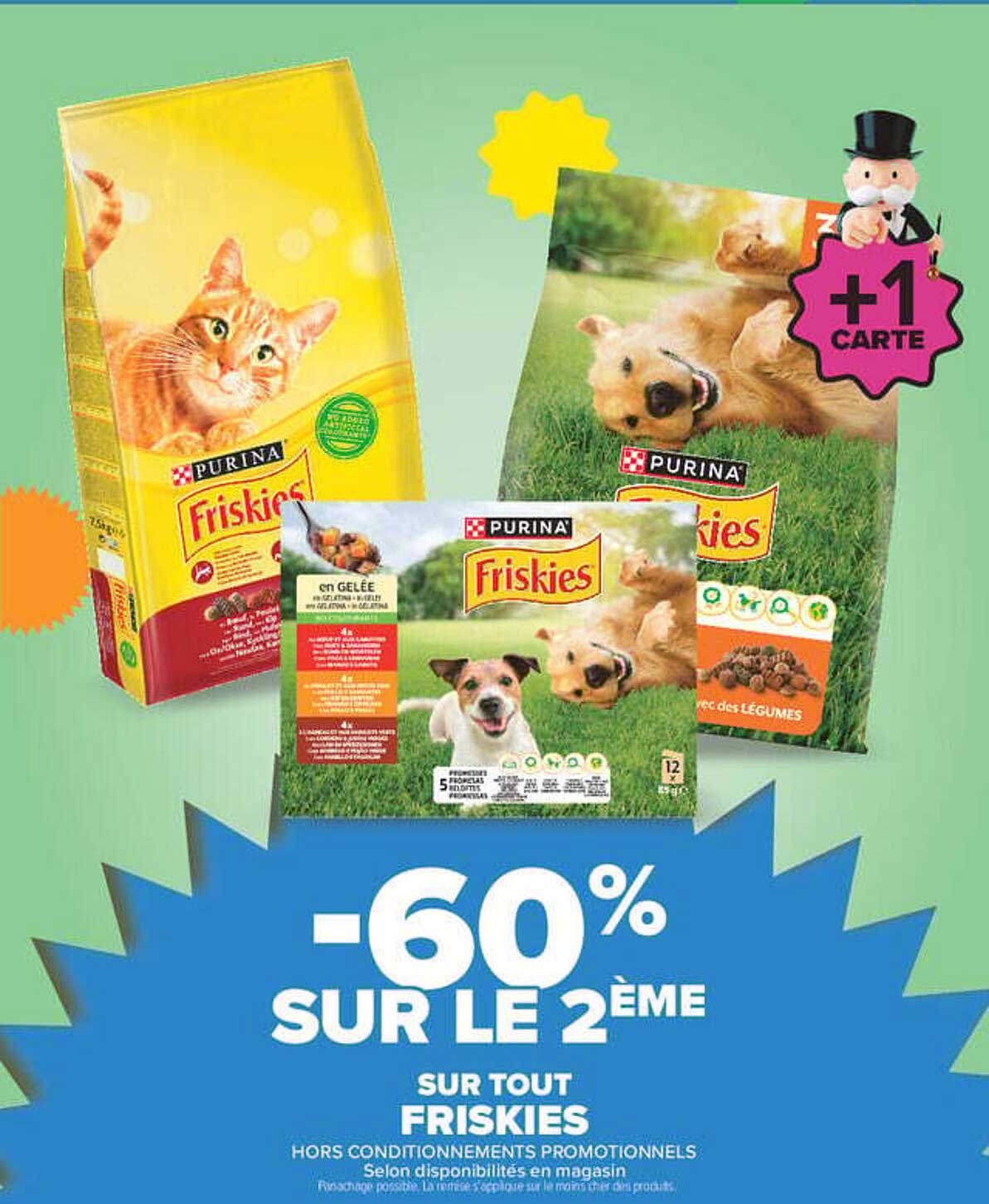 -60% SUR LE 2ÈME SUR TOUT FRISKIES
