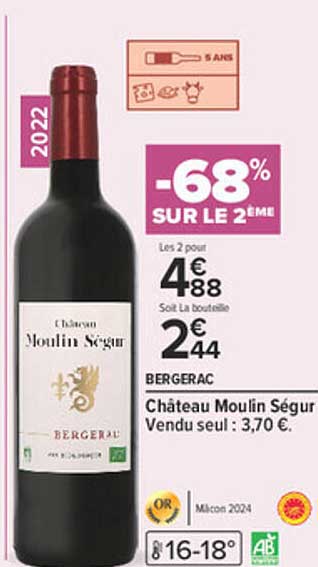 -68% SUR LE 2ÈME
