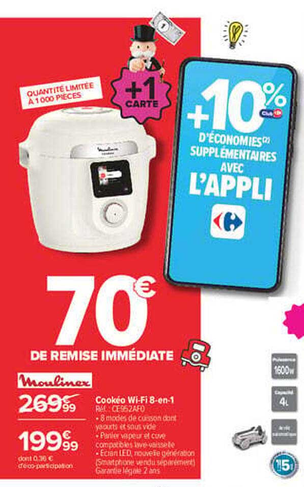 70€ DE REMISE IMMÉDIATE