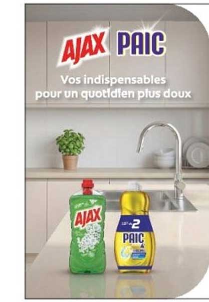 AJAX PAIC
Vos indispensables pour un quotidien plus doux