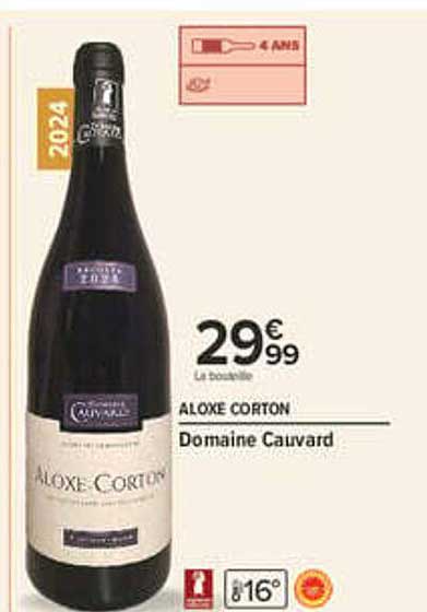 ALOXE CORTON Domaine Cauvard