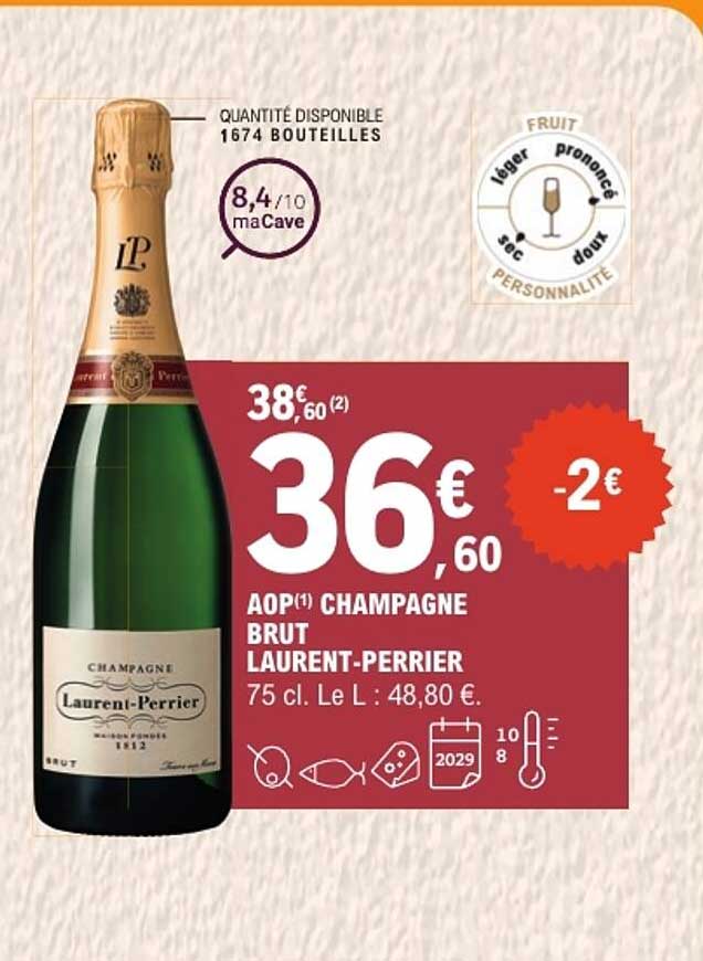 AOP CHAMPAGNE BRUT LAURENT-PERRIER