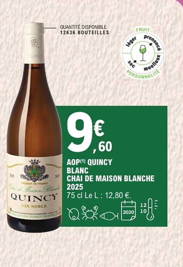 AOP(1) QUINCY BLANC CHAI DE MAISON BLANCHE 2025