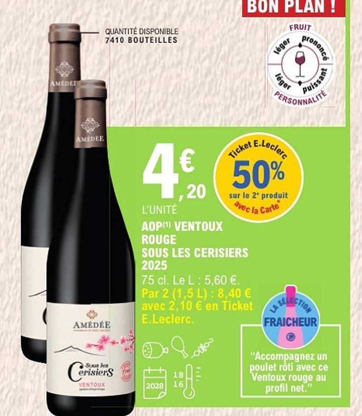 AOP(1) VENTOUX ROUGE SOUS LES CERISIERS 2025