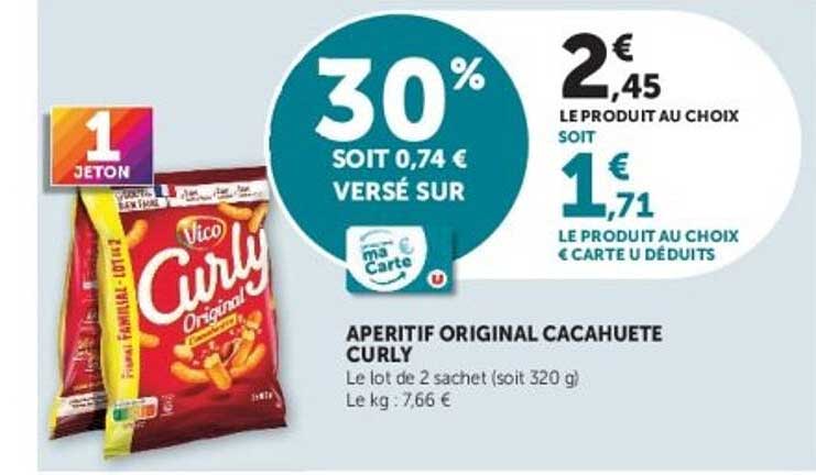 APERITIF ORIGINAL CACAHUETE CURLY