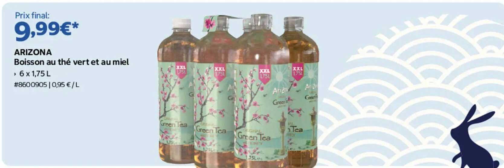ARIZONA Boisson au thé vert et au miel