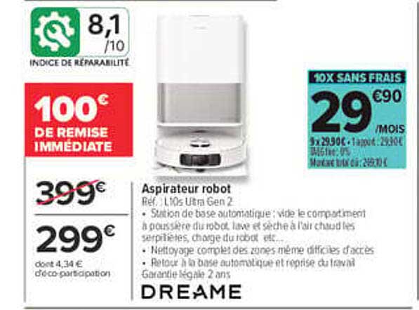 Aspirateur robot