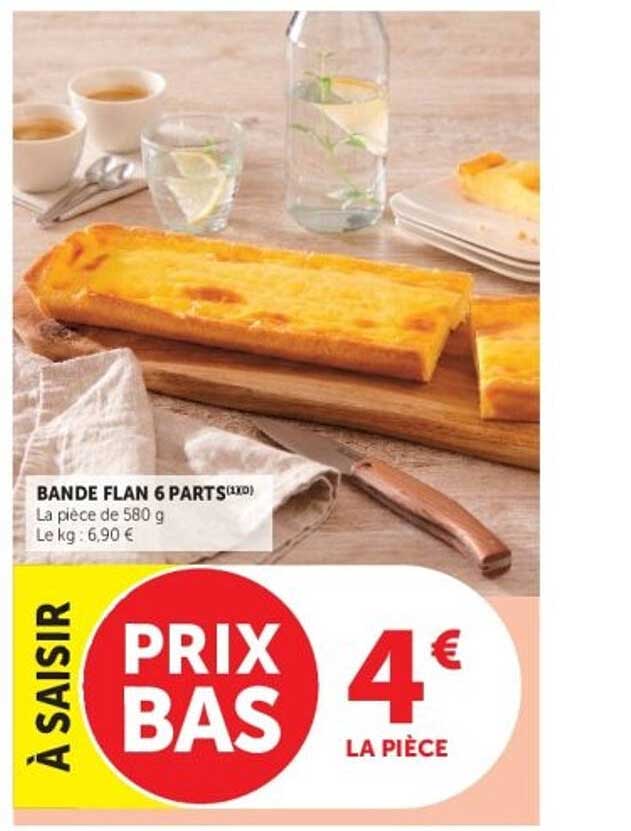 BANDE FLAN 6 PARTS