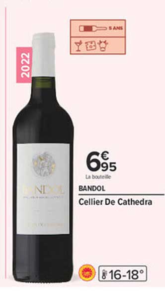 BANDOL Cellier De Cathedra
