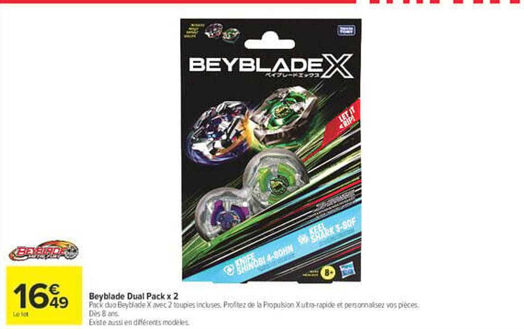 Beyblade Dual Pack x 2