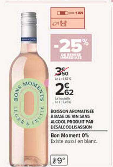 Bon Moment 0% Existe aussi en blanc.