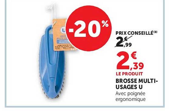 BROSSE MULTI-USAGES U