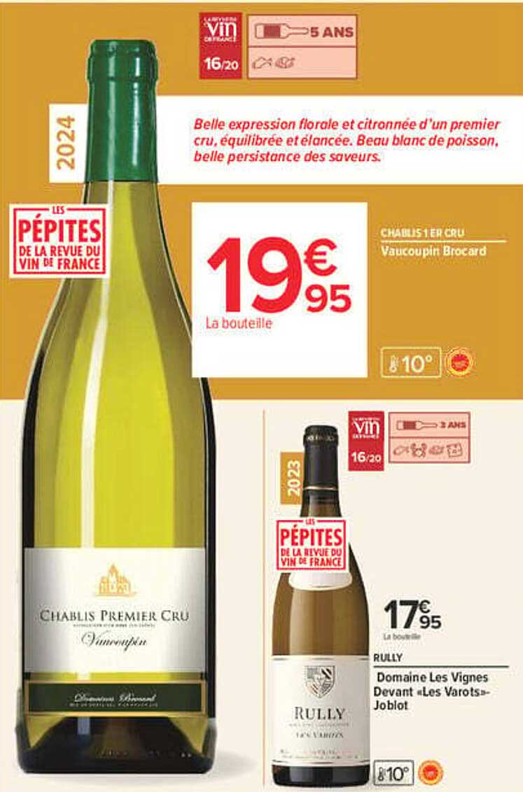 CHABLIS 1ER CRU Vaucoupin Brocard