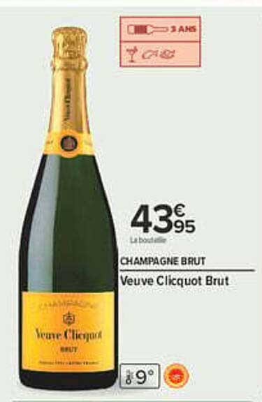 CHAMPAGNE BRUT Veuve Clicquot Brut