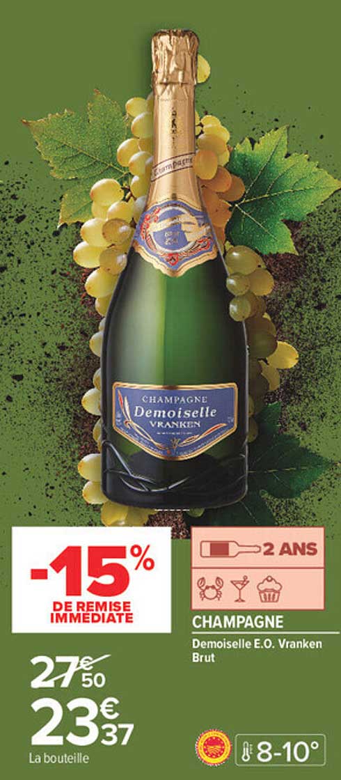 CHAMPAGNE Demoiselle E.O. Vranken Brut