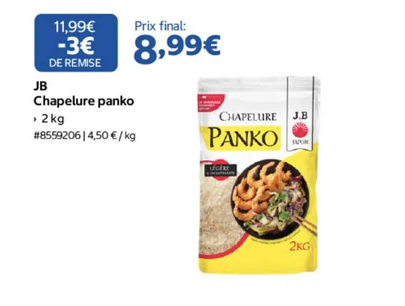 Chapelure panko