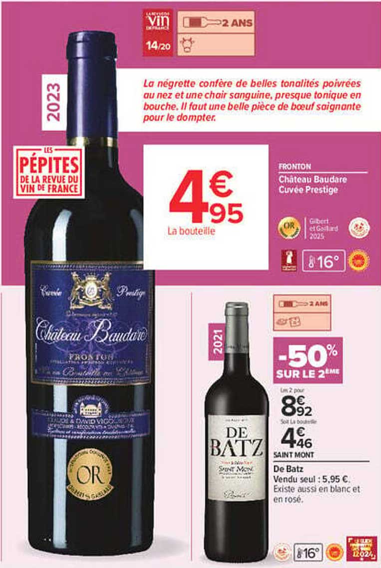 Château Baudare Cuvée Prestige