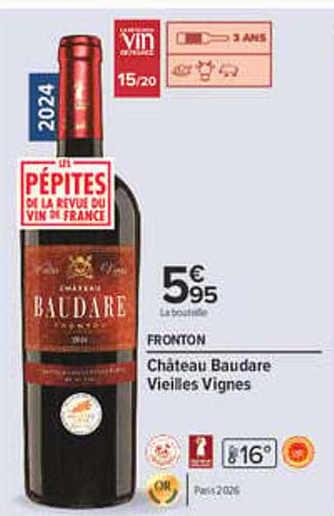 Château Baudare Vieilles Vignes