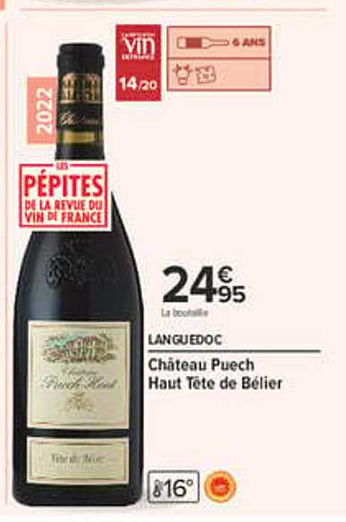 Château Puech Haut Tête de Bélier